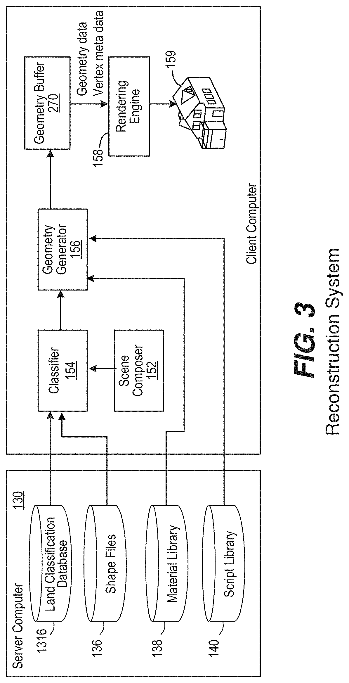 Reality-based three-dimensional infrastructure reconstruction