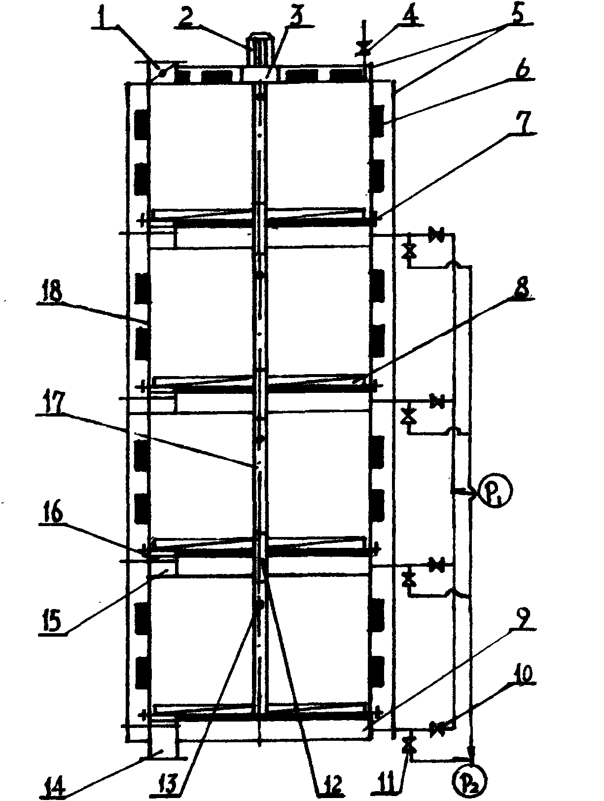 Dry microwave extraction device