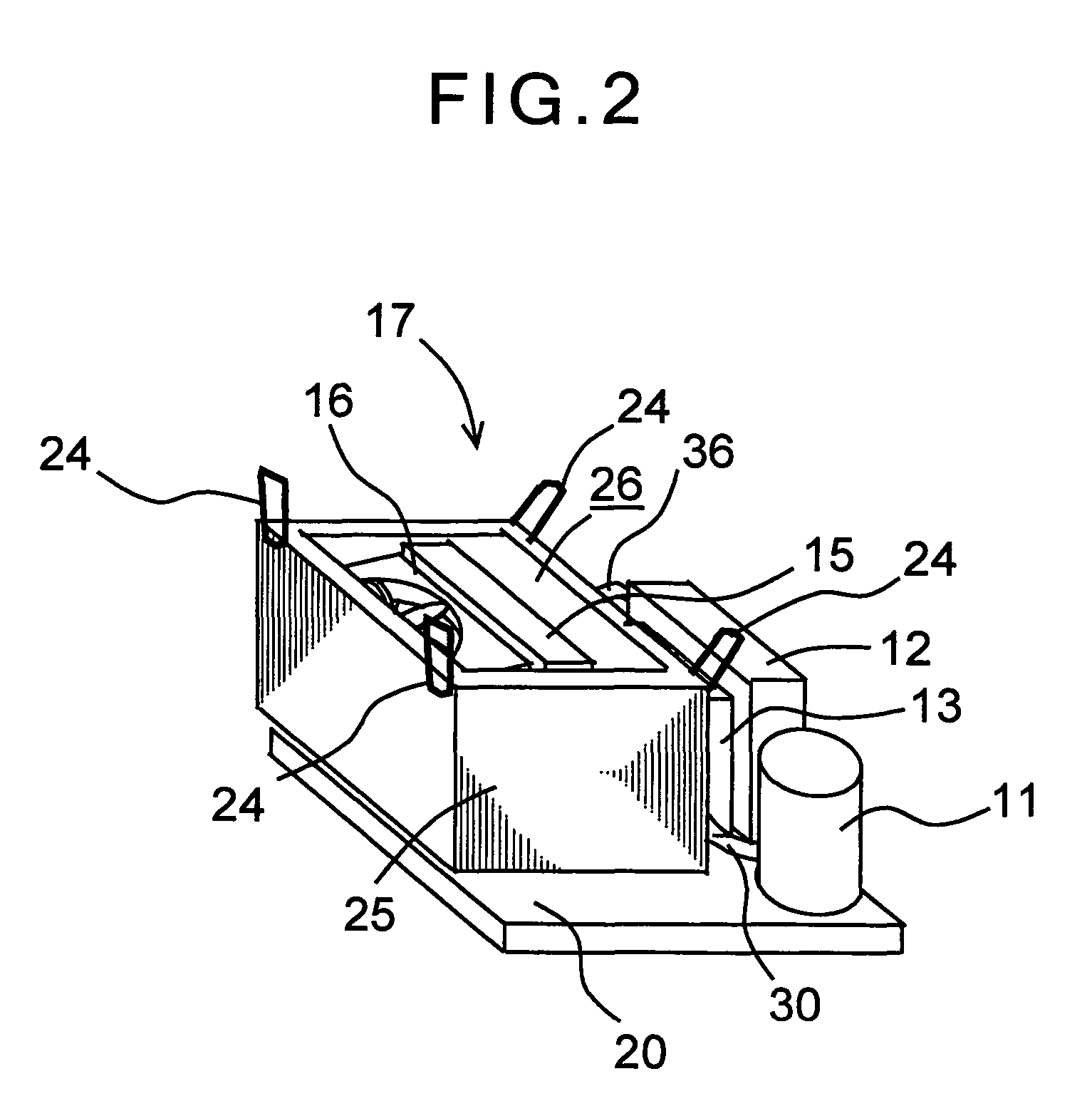 Modular refrigerator installed by hooks