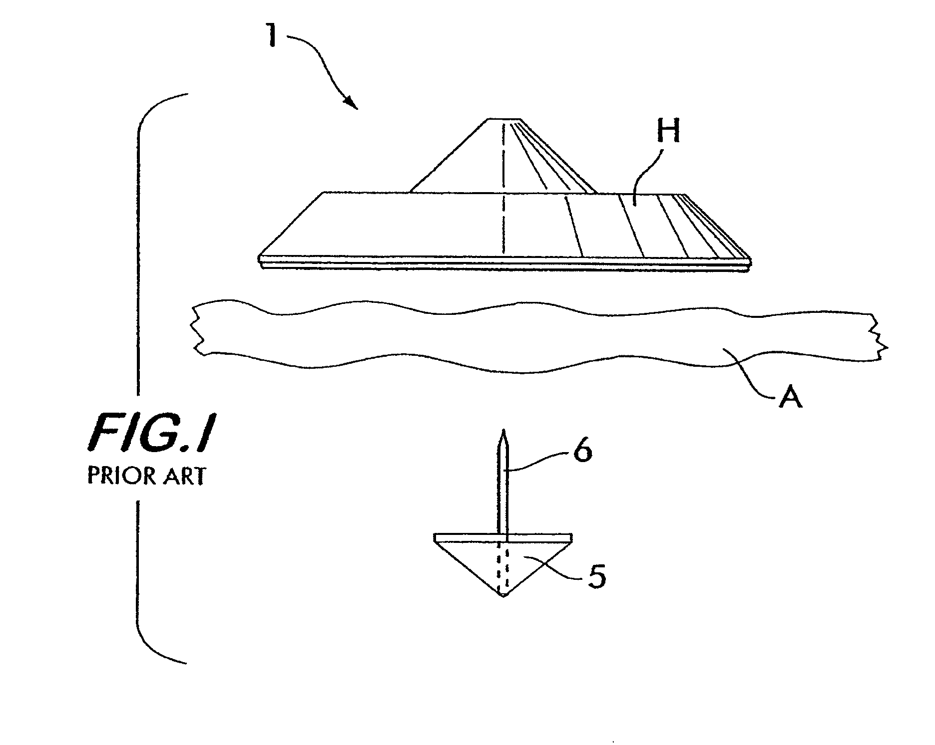 RF release mechanism for hard tag