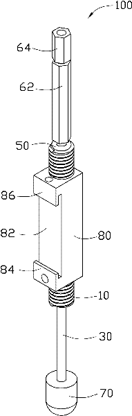 Testing device