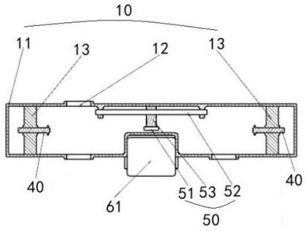 Steering differential drive device of high-speed roadway stacker and high-speed roadway stacker