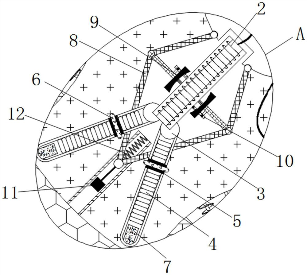 Device for ensuring stirring uniformity and discharging quality