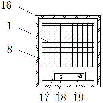 Filtering bag device for air purifier