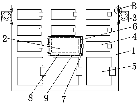 Automatic restart type intelligent express cabinet operating system based on unmanned car express delivery