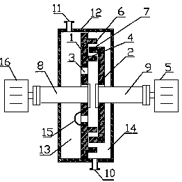 Double-rotor pipeline type emulsifying machine