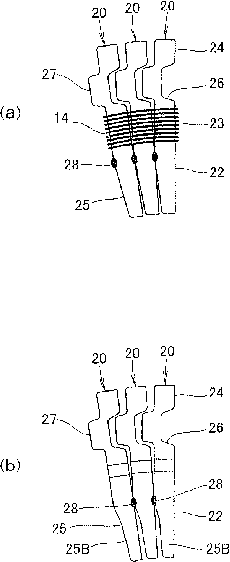 Method for manufacturing element for belt of continuously variable transmission