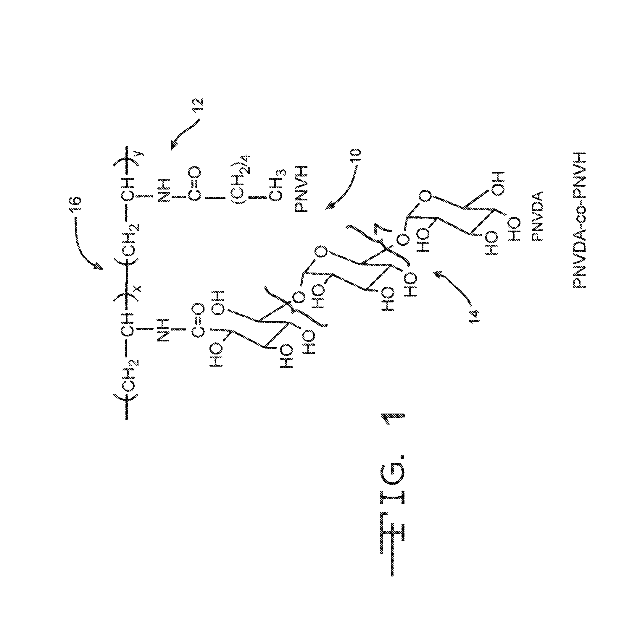 Mechanical stability of the biomimetic coating by cross linking of surfactant polymer