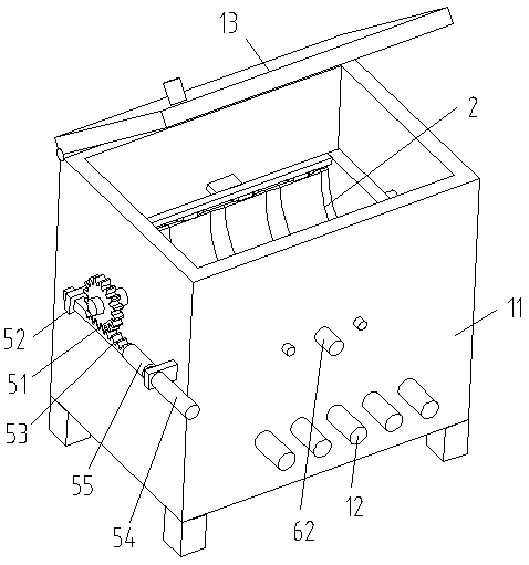 Chemical raw material drying device