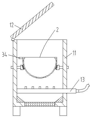 Chemical raw material drying device