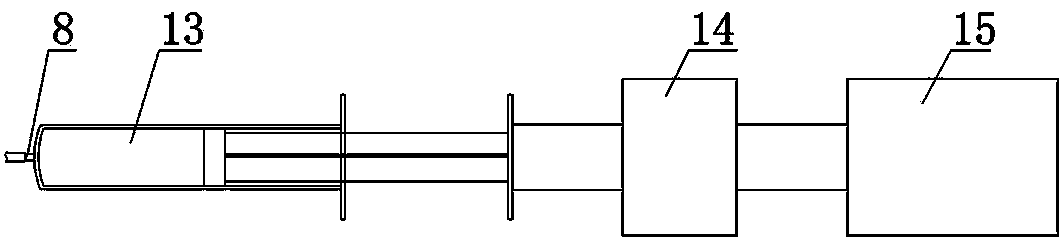 Automatic filling device used for urodynamic detection