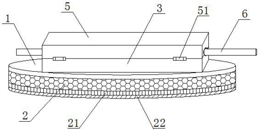 Novel deep venous catheter postoperative fixing device for nursing