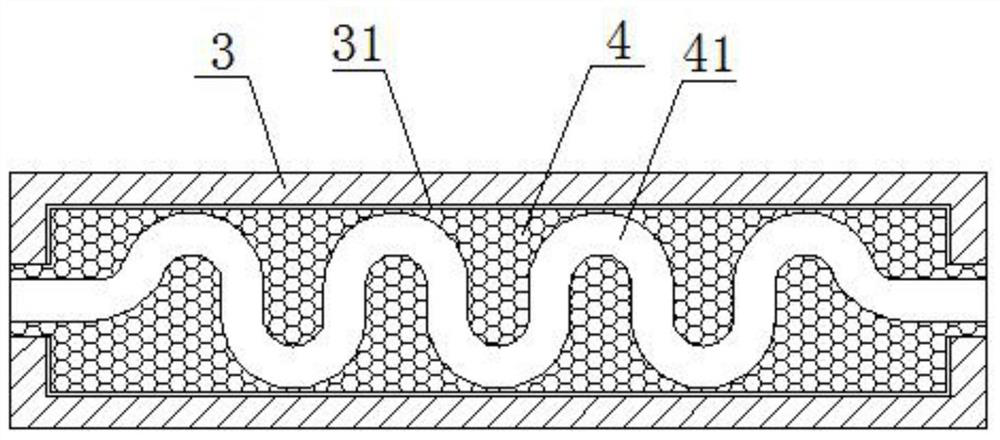 Novel deep venous catheter postoperative fixing device for nursing