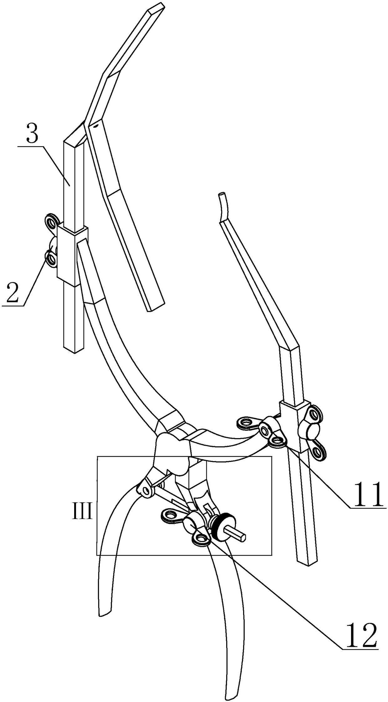 Minimally invasive reduction device for intertrochanteric fracture