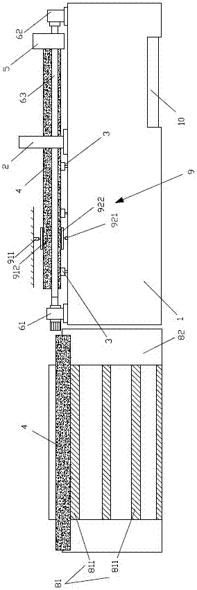 Machine tool for wood processing based on feeding, cutting and blanking production integration