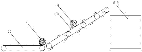 Machine tool for wood processing based on feeding, cutting and blanking production integration