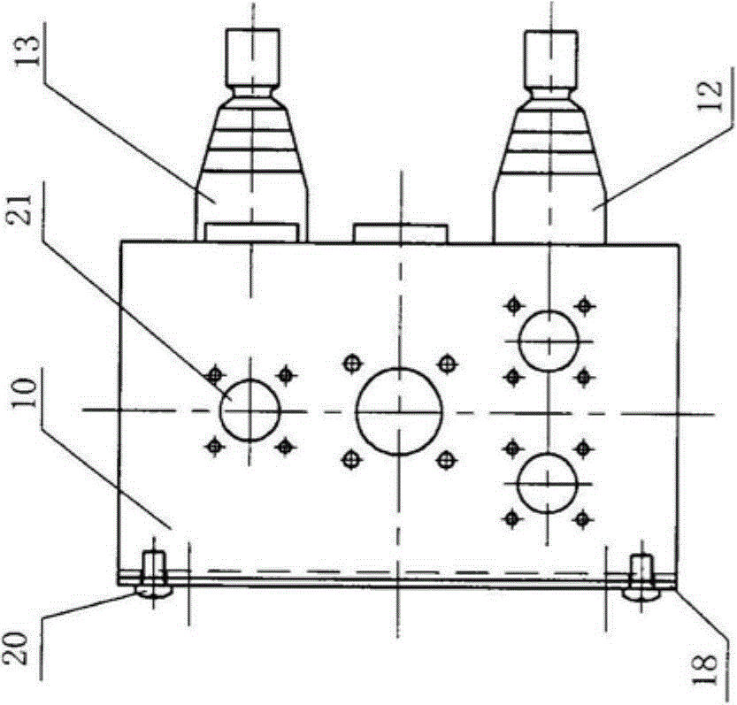 Control and display device of mining explosion-proof diesel engine monorail hoist