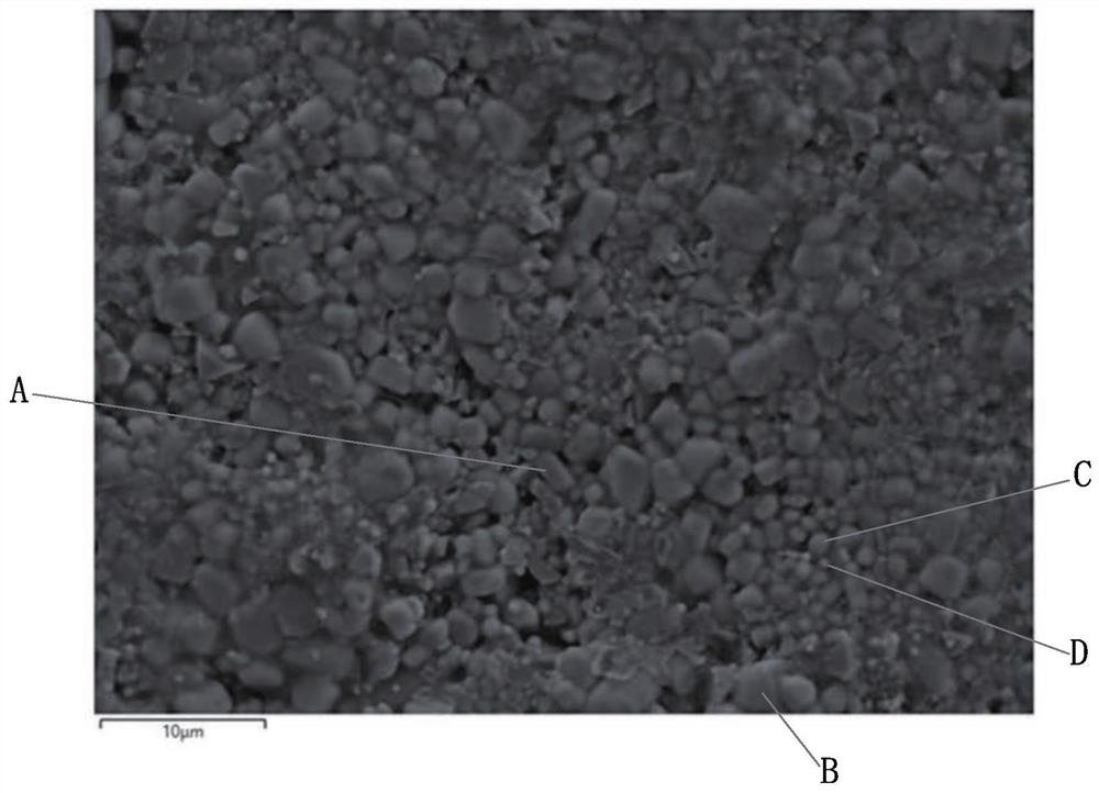 A kind of photocatalytic ceramic and its preparation method and the method for degrading organic dye rhb