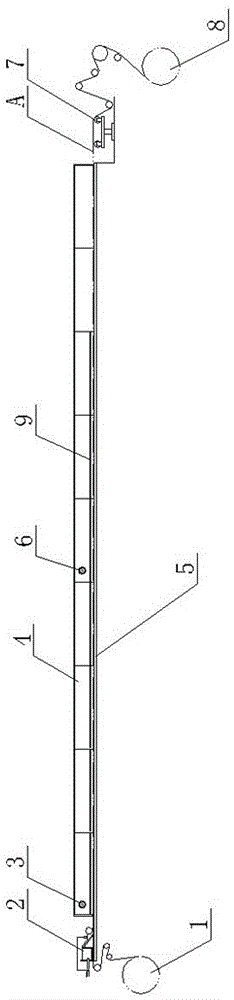 Flow-casting production equipment for zirconium oxide substrates