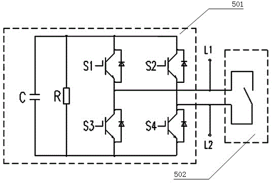 A vehicle-network resonance ground comprehensive treatment system