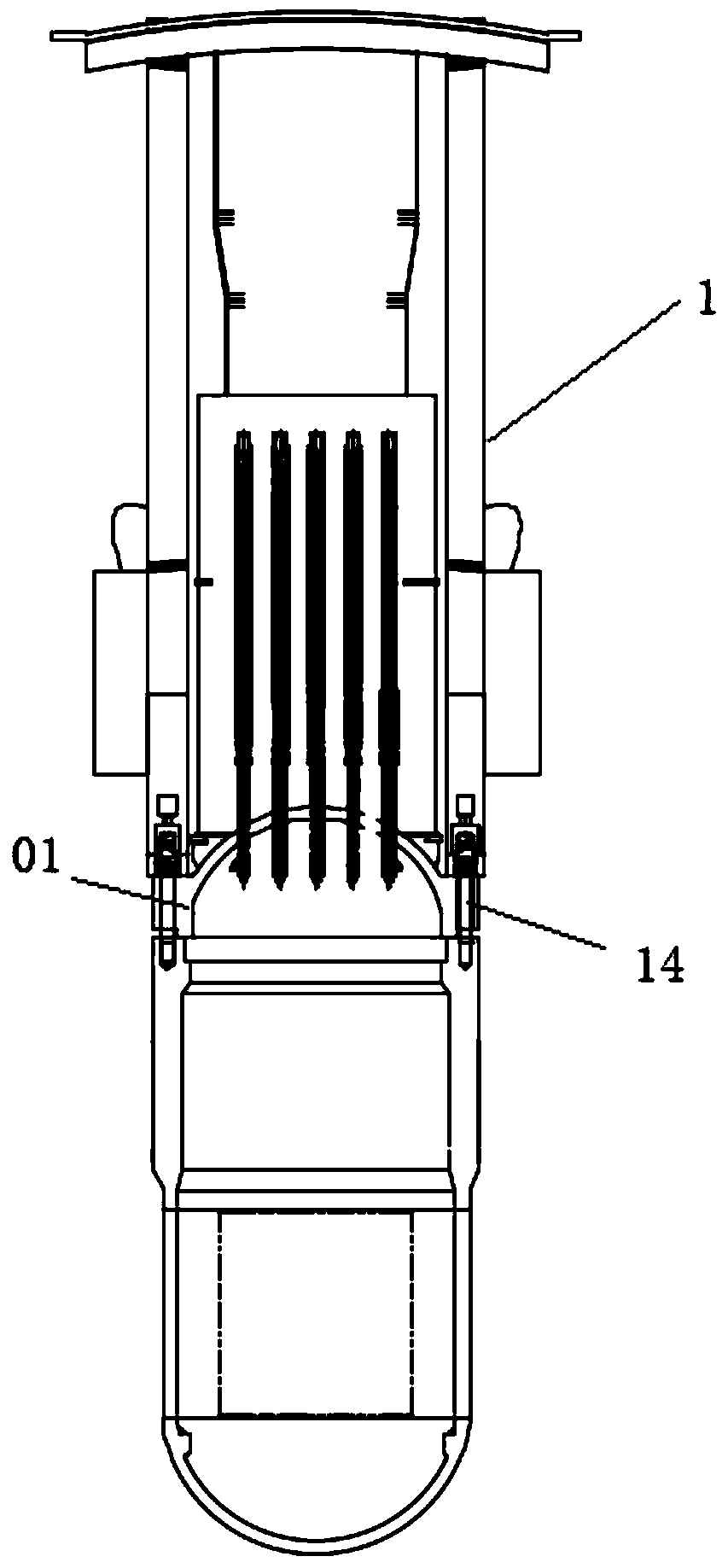 A nuclear power integrated top cover module