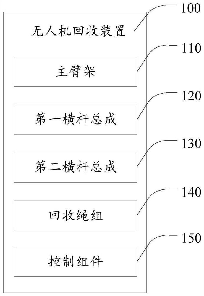 Unmanned aerial vehicle recovery device and control method