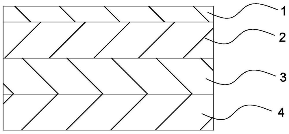 Sound-attenuation damping flame-retardant plane material and manufacturing method thereof