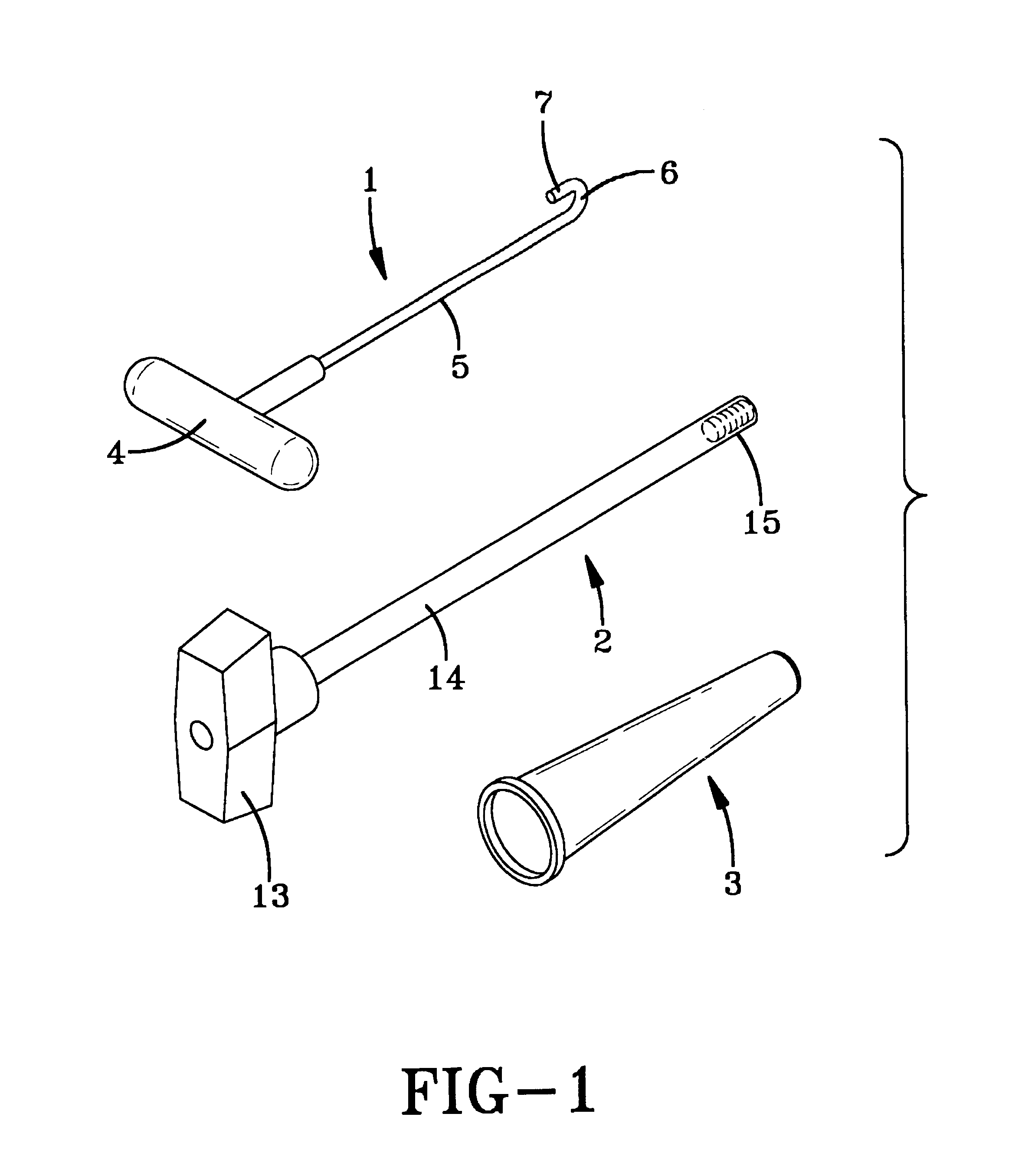 Valve stem remover and installer tool kit