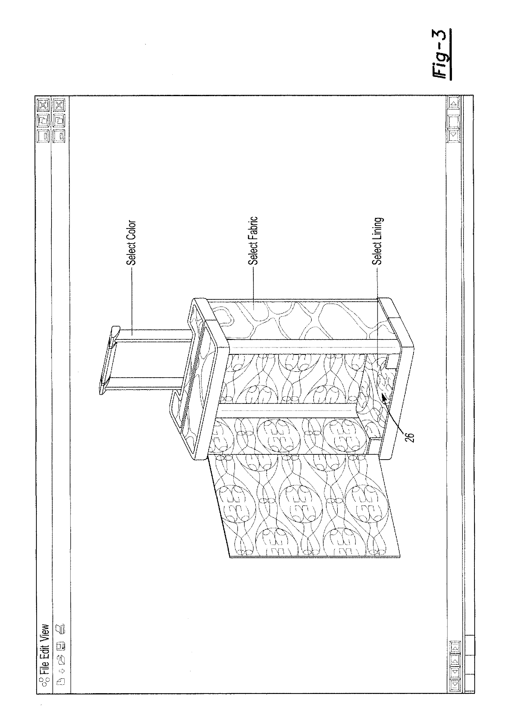 Customizable luggage and method of forming same