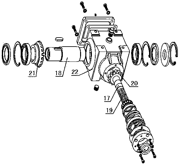 Novel rotary-tillage fertilizing seeder