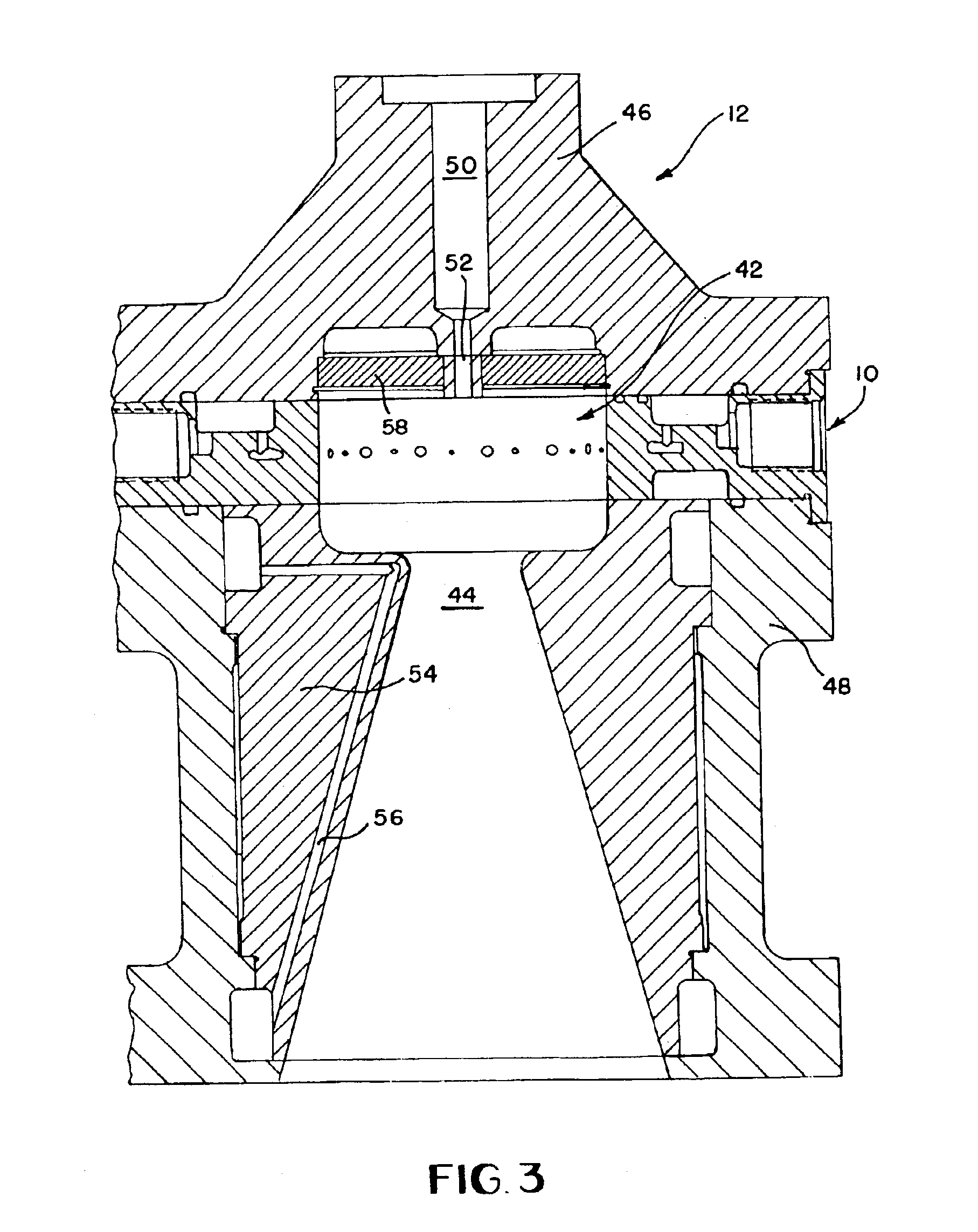 Liquid propellant tracing impingement injector