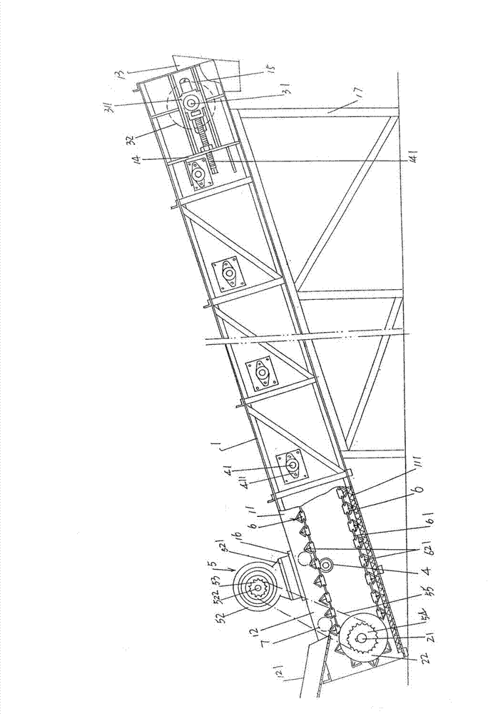 Steel ball conveyor