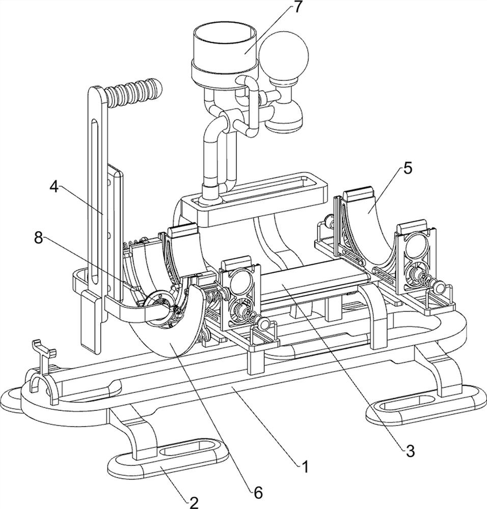 A hospital surgical arm fixed medicine application equipment