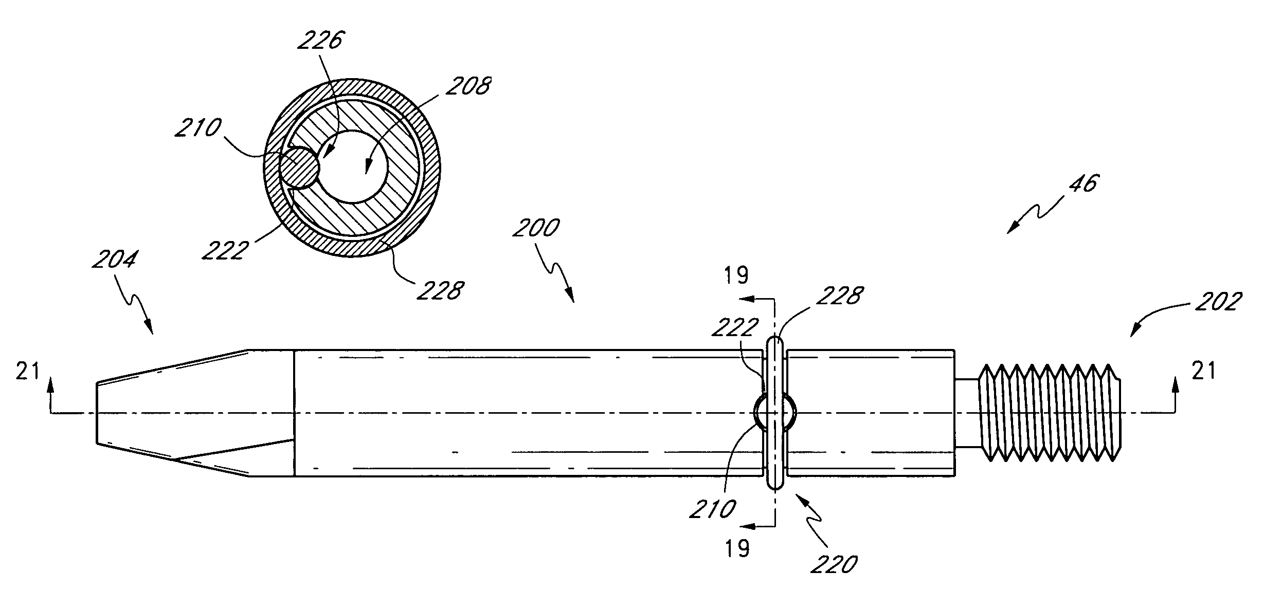 Welding gun contact tip