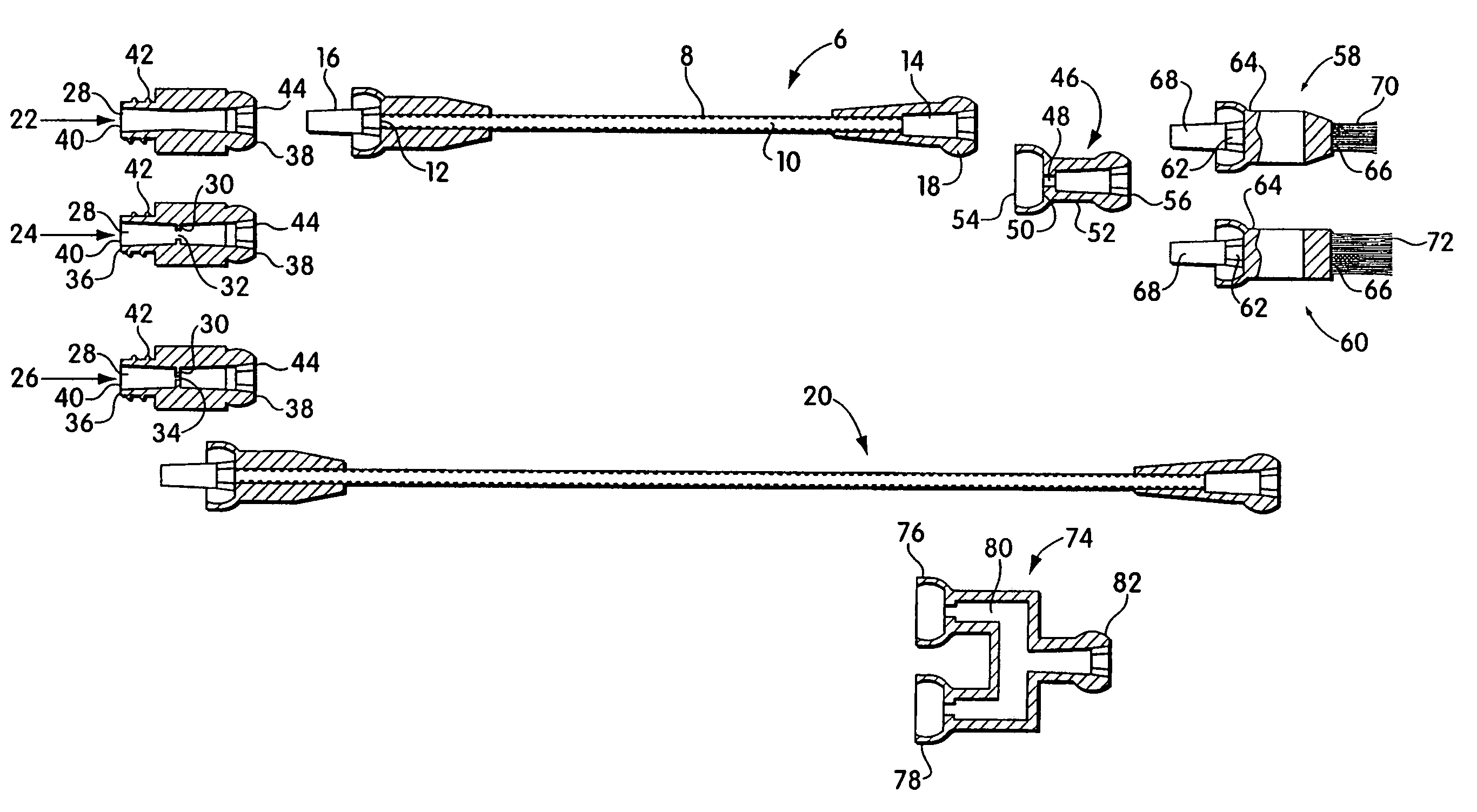 Universal modular surgical applicator systems