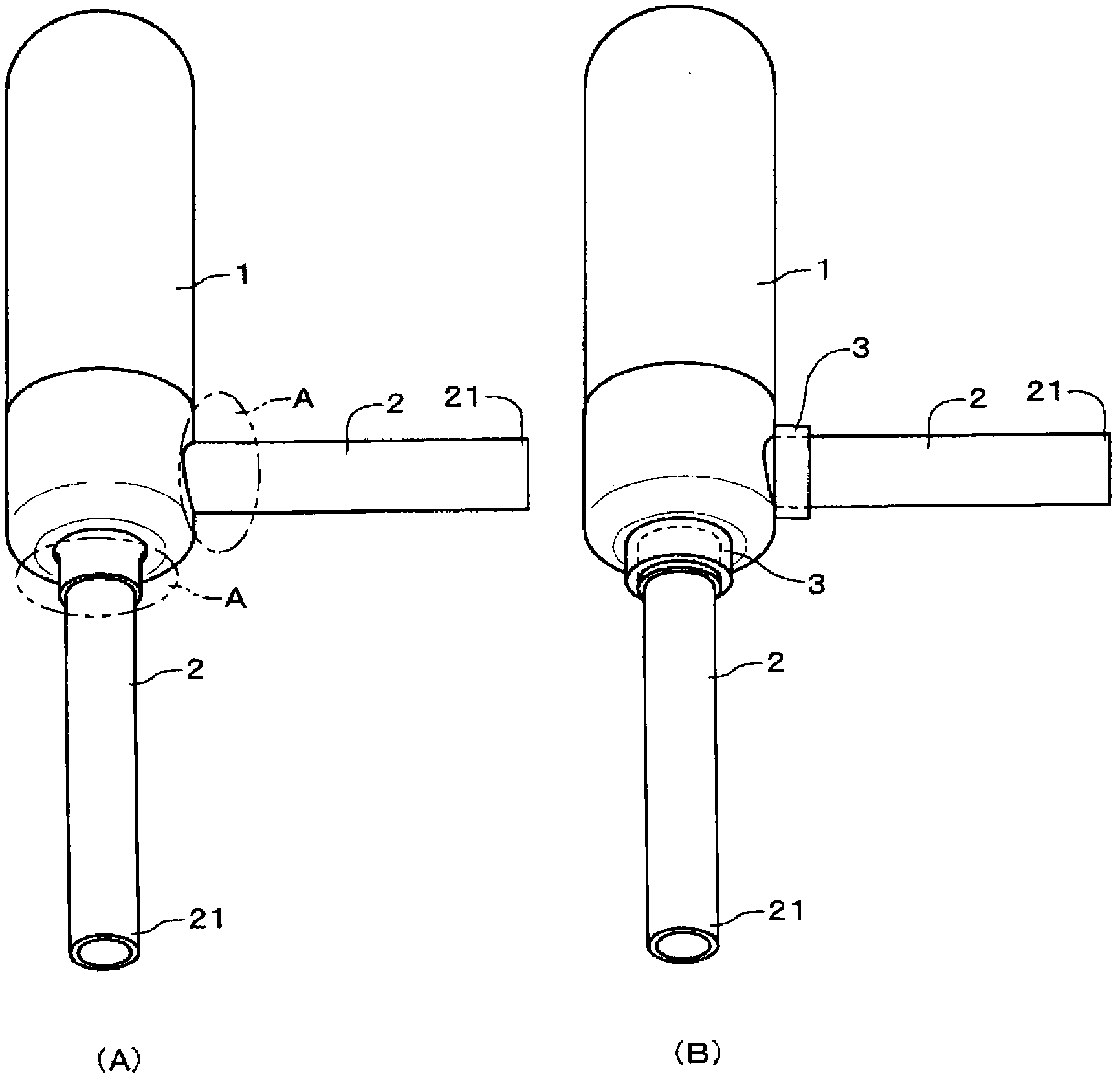 Excess temperature detection method and fluid control equipment in tubing soldering