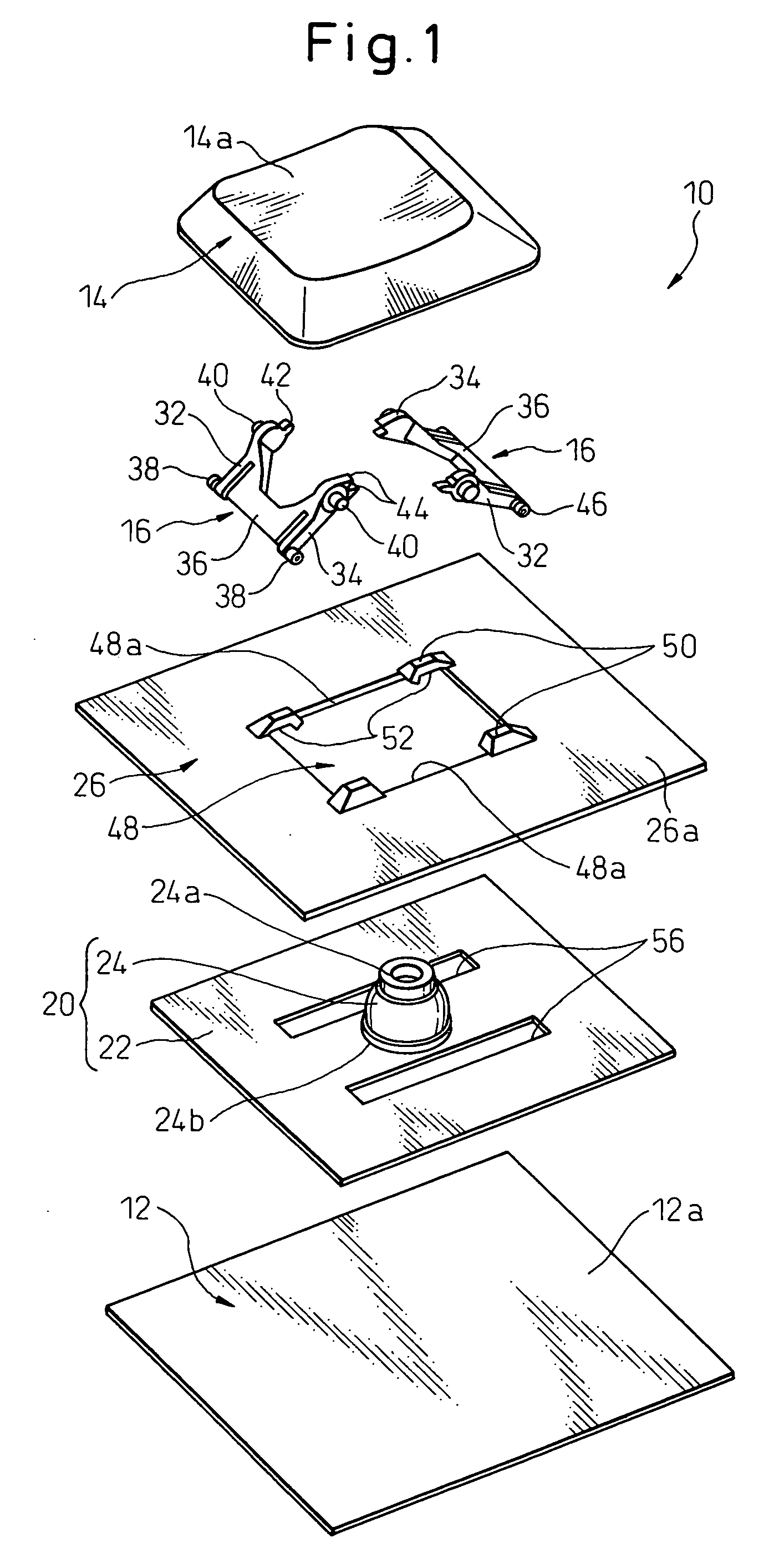 Key switch, keyboard and key-switch assembling jig