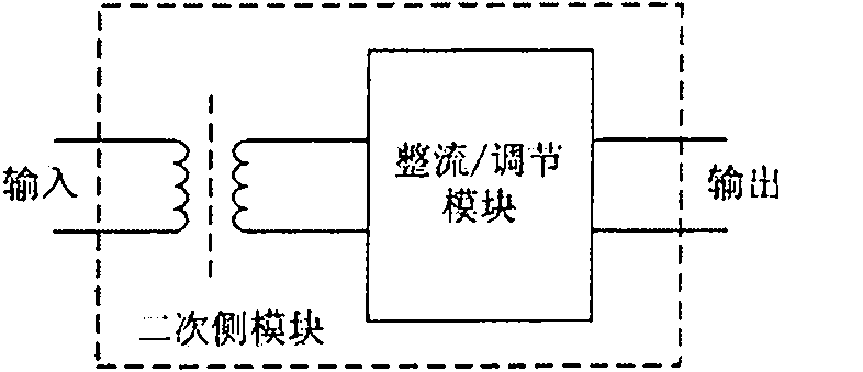 Accumulator charger based on high frequency bus