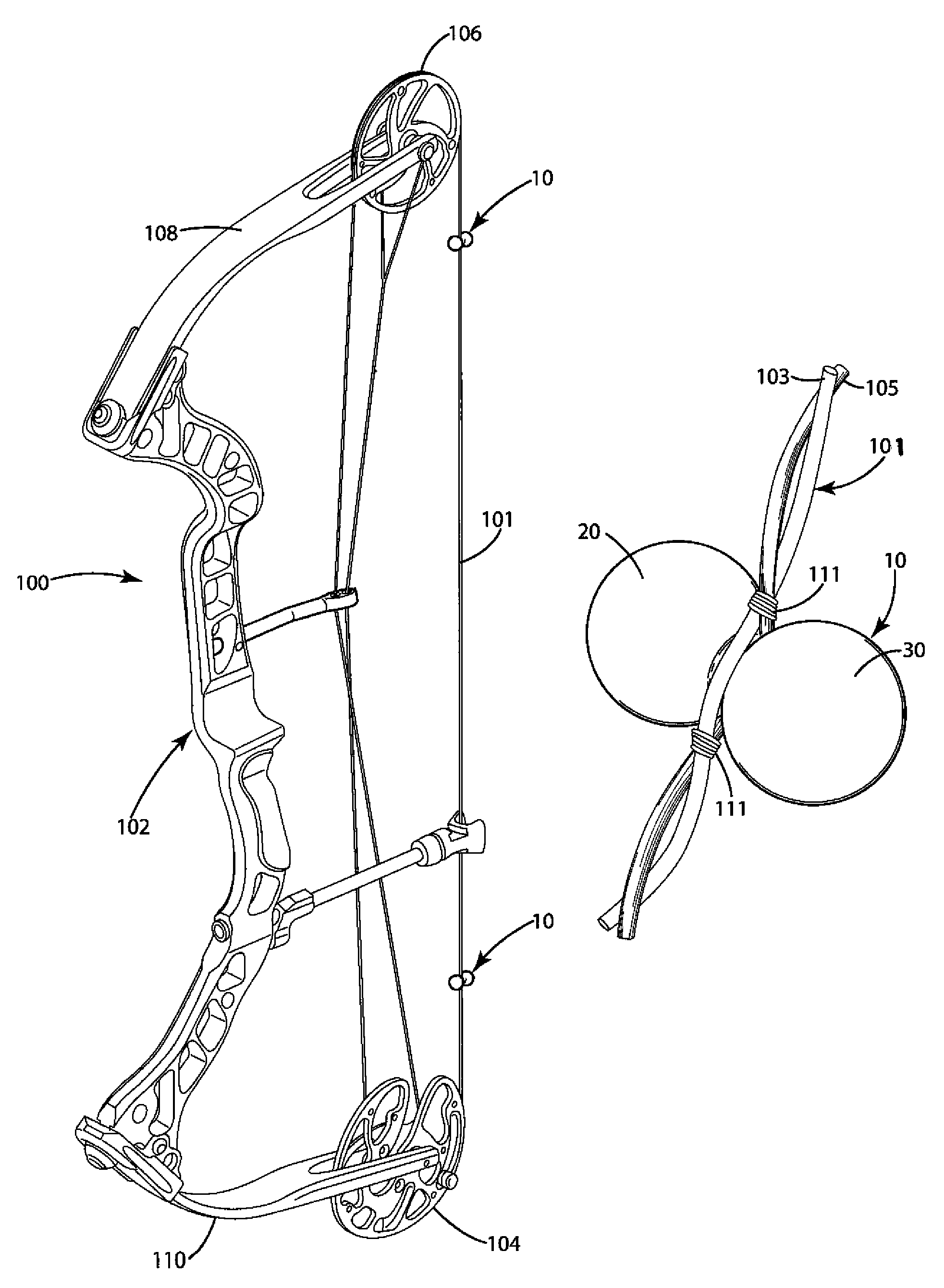 Archery string nock