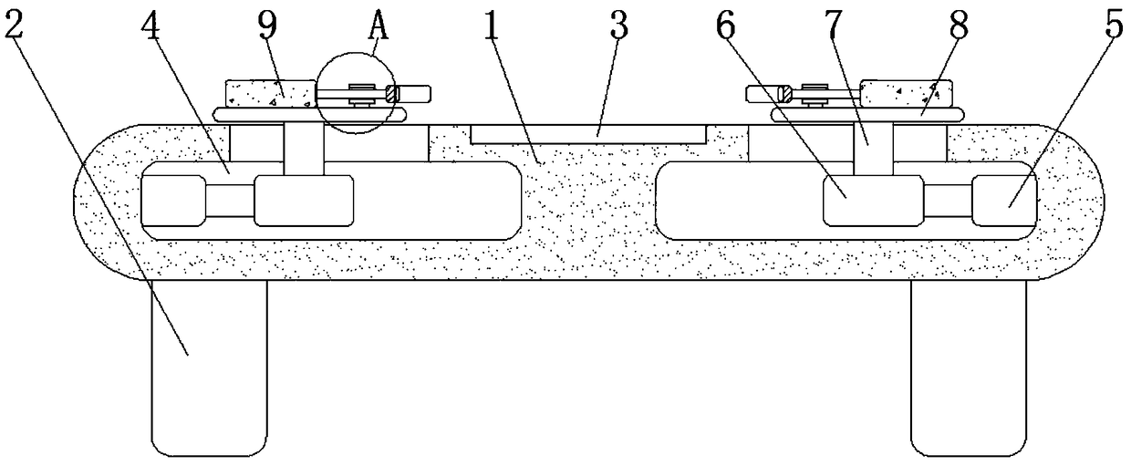 Clamping device with protection function and for vehicle gear production detection