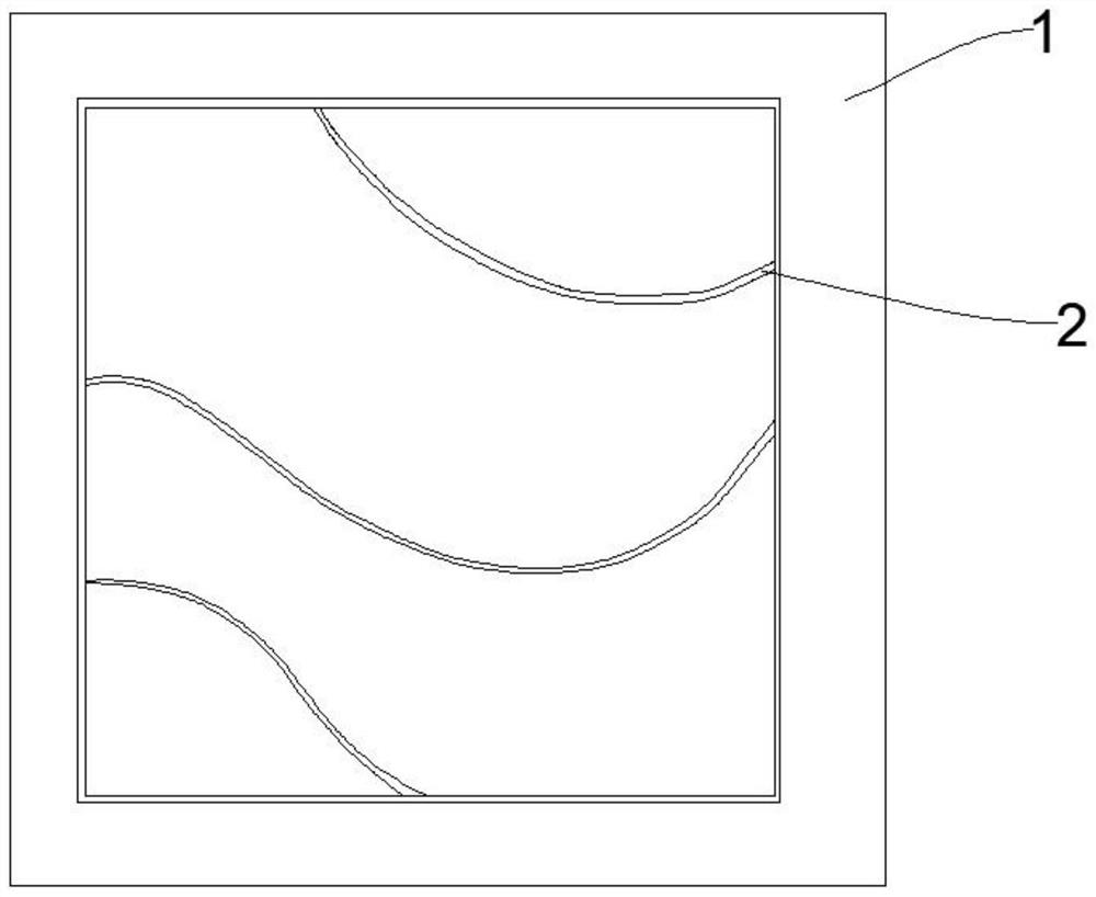 Preparation method of cold enamel product