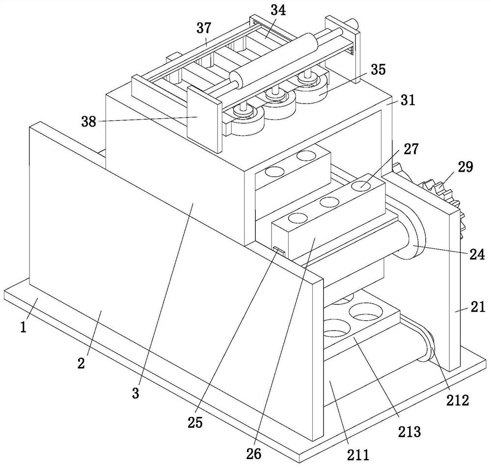 Vacuum blood sampling test tube compounding machine and compounding method