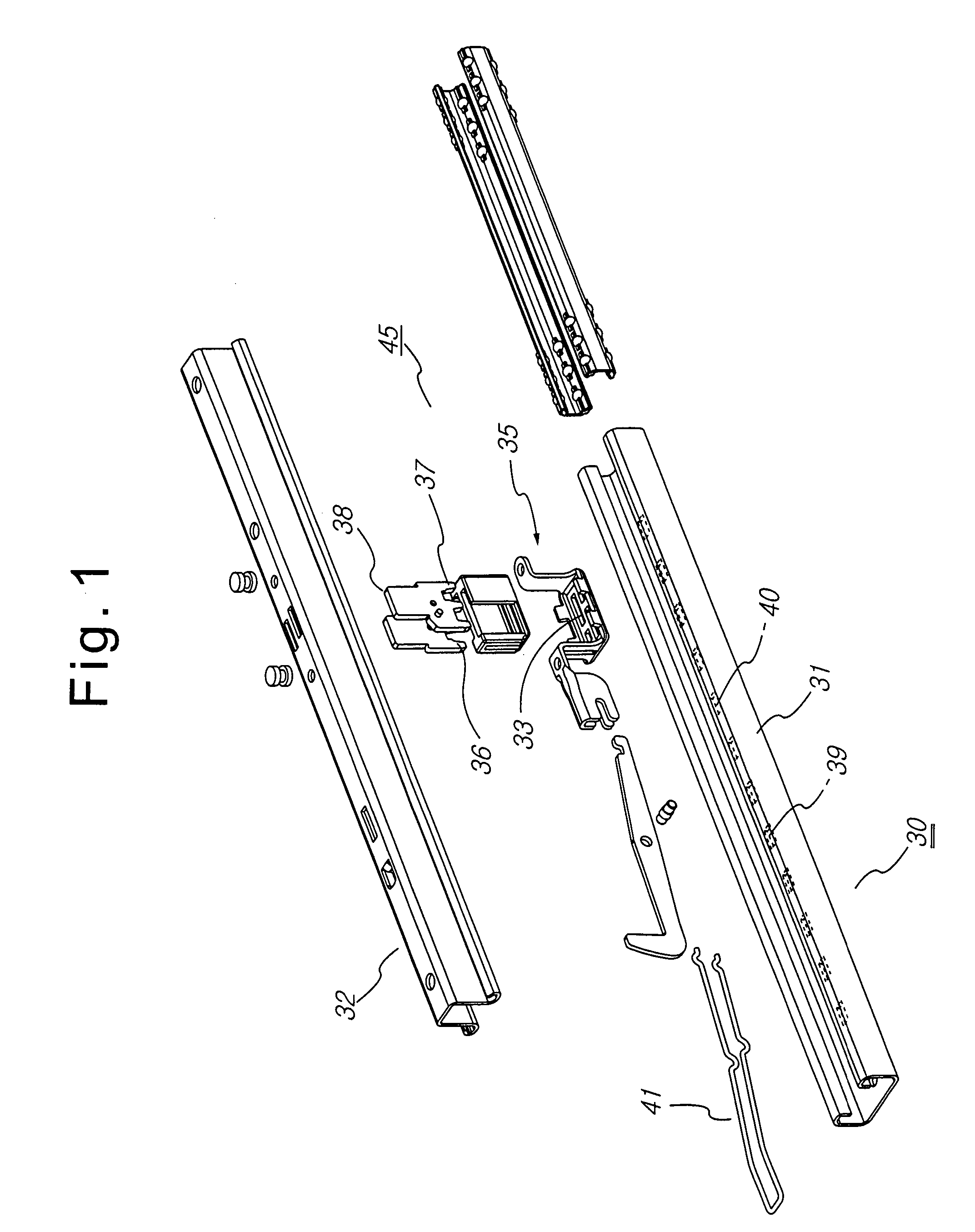 Locking guide of seat locking device for vehicle