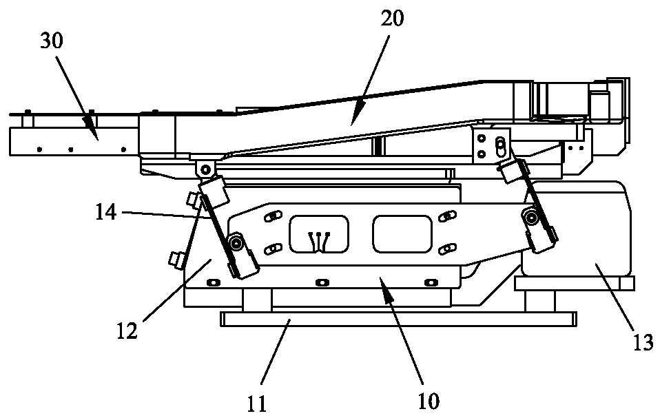 Reciprocating type vibrating feeder