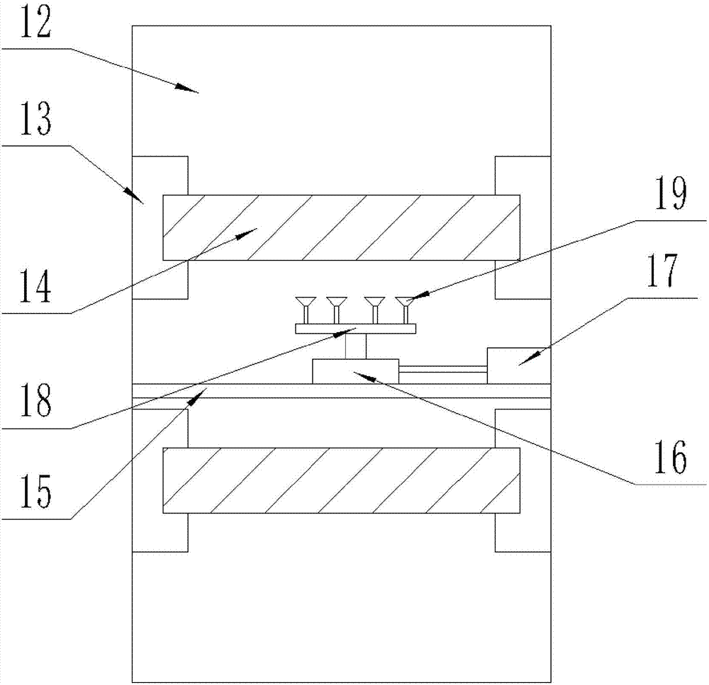 Air filtering device for machining workshop