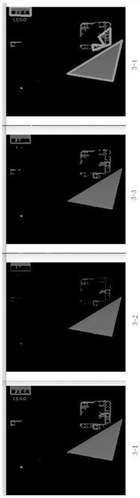 Intelligent identification method for tangram toys