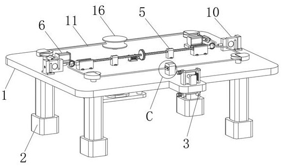 A device for detecting the strength of a limit block with a super shock-absorbing function