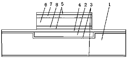 A micro-nano thin film magnetosonic antenna