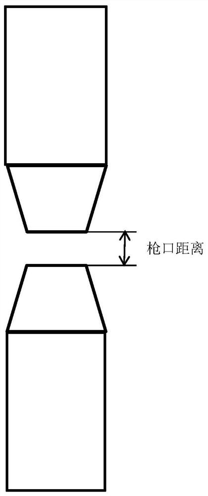 Method for preparing nano silicon dioxide by impinging stream