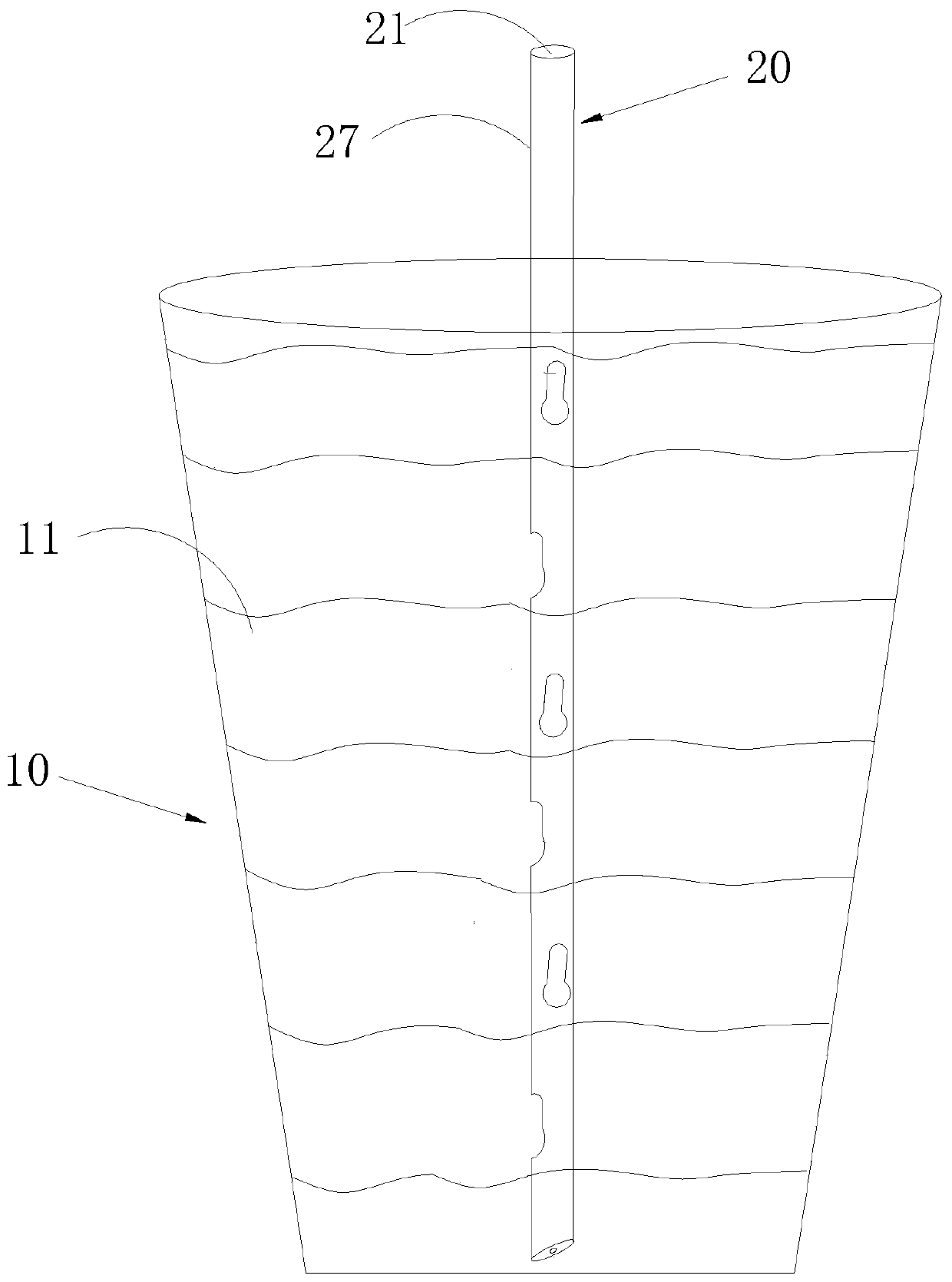 Mixed flavor drinking method of beverages